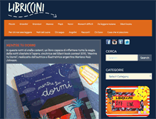 Tablet Screenshot of libriccini.com